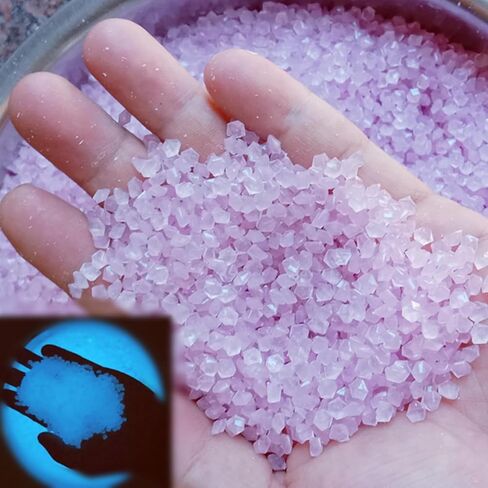 1000PCS Tank Rocks Glow Blue Fish Tank Decorations in Saudi Arabia