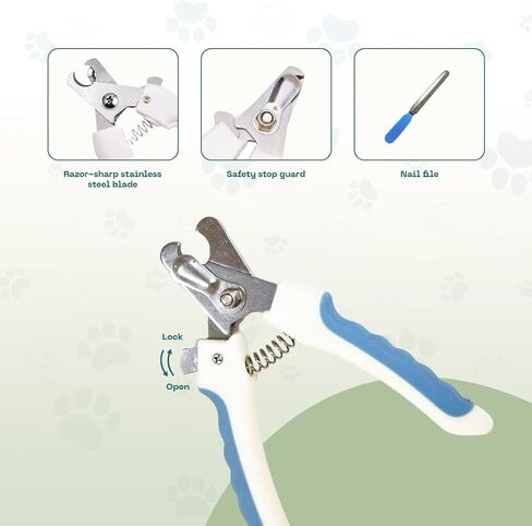 أرجوحة العناية بالكلاب - أرجوحة للقطط والكلاب لمجموعة تقليم الأظافر مع مقص ومشط - حبال متينة للحيوانات الأليفة لتقليم الأظافر - حقيبة قص قماش قابلة للتنفس للحيوانات الأليفة الصغيرة in Kuwait