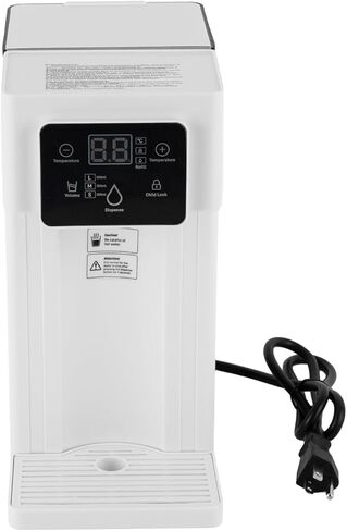 Instant Hot Water Dispenser with Child Lock, 3L/0.79gal Desktop Water Dispenser 1500W Electric Kettle with Adjustable Temperatures & 3 Water Outputs, 3.28ft Cord, Water Tank for Office/Home (White) in Kuwait