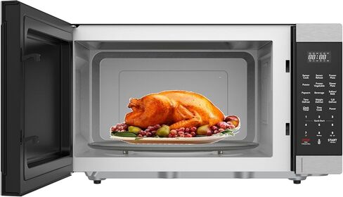 FRIGIDAIRE Stainless Steel Microwave Oven, Multi Function, Programmable, 2.1 Cu Ft in Kuwait
