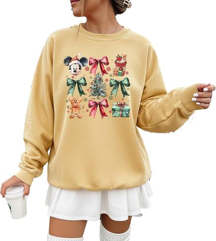 الراحة الألوان Coquette القوس البلوز، لطيف الشريط الأحمر سانتا البلوز، عيد ميلاد سعيد الأقواس سترة، هدية عيد الميلاد، هدية للنساء in Saudi Arabia