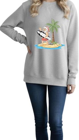 Christmas Holiday Sweatshirts Holiday Season | Santa in Saudi Arabia