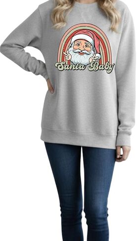 Christmas Holiday Sweatshirts Holiday Season | Santa in Saudi Arabia