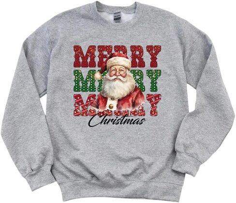Christmas Holiday Sweatshirts Holiday Season | Santa | Girly in Saudi Arabia