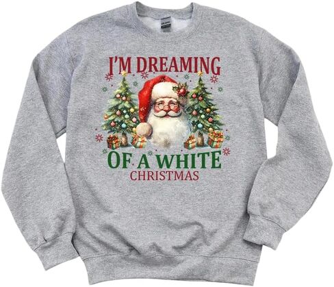 Christmas Holiday Sweatshirts Holiday Season | Santa | Girly in Saudi Arabia