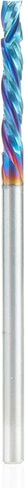 أداة Amana 46182-K CNC SC Spektra Extreme Tool الحياة المغلفة ضغط دوامة 1/2 D x 1 CH x 1/2 SHK x 3 بوصة لقمة توجيه طويلة in Kuwait