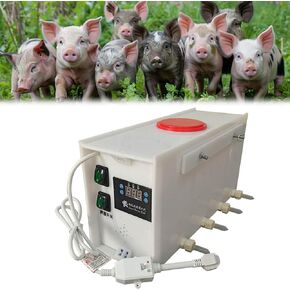Pig Milk Feeder with Sound and Accurate Temperature Control,Piglet Constant Temperature Suckling Machine,Pig Drinking Milk Machine,Dual Switch Design,Automatic Mixing,for Raising Pi(Size:10 pacifiers) in Kuwait
