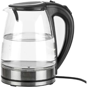 110V 1200W 1.8L Electric Glass Kettle US Plug in Saudi Arabia