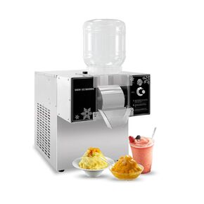 Automatic Electric Ice Shaved Machine, Snowflake Ice Shaver, 176lbs/day Snowflake Ice Machine, Air Cooling for Home, Parties, Food Truck, Restaurant, Milktea Shops in Saudi Arabia
