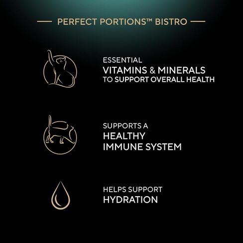 صواني طعام للقطط الرطبة من شيبا بيرفكت بورشنز (24 قطعة، 48 حصة)، مدخل الدجاج والكبد المحمص، صواني مزدوجة سهلة التقشير in Kuwait