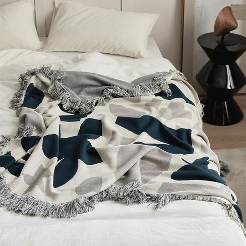 Cotton Blanket,Sofa Throw Blanket,Blankets Abstract Pattern Plaid Blanket Living Room Decor Bed Sofa Soft Cotton Throw Blanket(Red) in Saudi Arabia