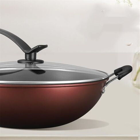 Non-stick Diamond Wok Electromagnetic Gas Furnace General Iron Material Non-stick in Saudi Arabia