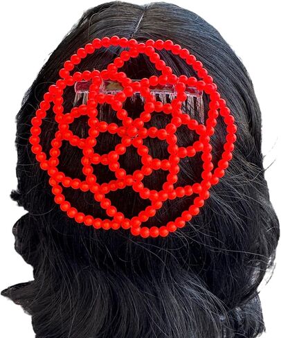 Women KIPPAH Red color Kippah Handmade beaded kippot yarmulke judaica in Saudi Arabia