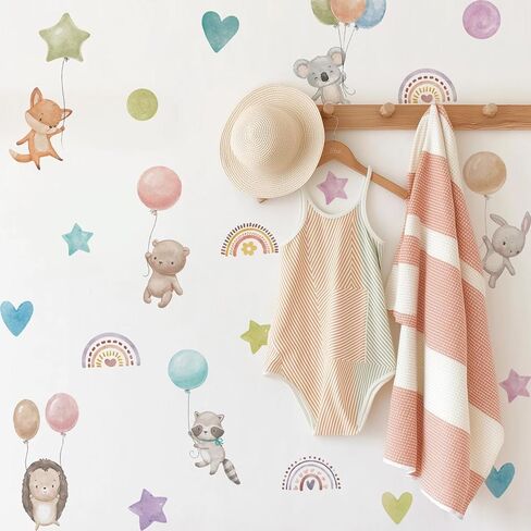 ملصقات جدارية من funlife Peel and Stick Boho Sun، ملصقات حائط ذاتية اللصق لأشعة الشمس في بلد ريفي، ملصقات فنية جدارية من PVC Boho لغرفة نوم الأطفال وغرفة اللعب وغرفة الحضانة وديكور المنزل in Kuwait