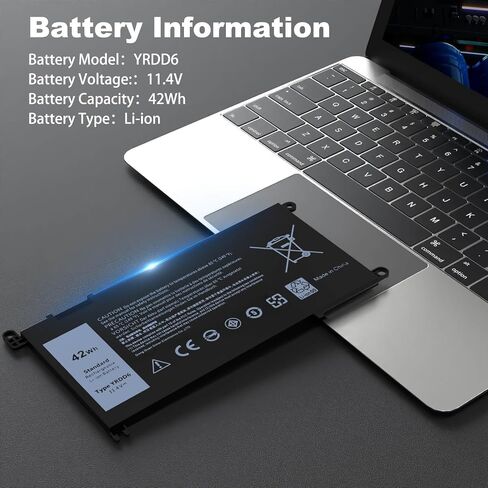 57WH J1KND بطارية الكمبيوتر المحمول متوافقة مع Dell Inspiron N4010 N4110 N4050 N5010 N5110 N5030 N5040 N5050 M5030 M5040 M5110 N7010 N7110 N3010 VOSTRO 3550 3520 3750 4T7JN TKV in Kuwait