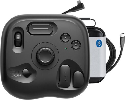 Tourbox Lite Wireless - حزمة الرسم مع الجهاز ومقطع استوديو لاول مرة (بطاقة التنشيط) ، فنان الانتقال in Kuwait