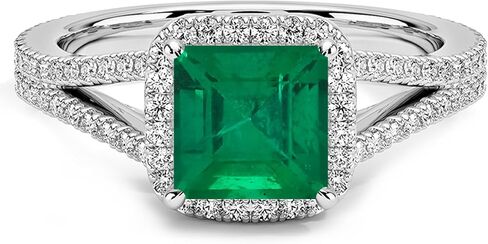Pear & Round Cut Green Emerald Crown Style Enhancer Guard For Women, 14K Gold Plated 925 Silver May Birthstone Green Emerald Crown Enhancer Wrap Guard Matching Band in Saudi Arabia