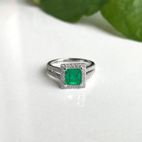 Pear & Round Cut Green Emerald Crown Style Enhancer Guard For Women, 14K Gold Plated 925 Silver May Birthstone Green Emerald Crown Enhancer Wrap Guard Matching Band in Saudi Arabia
