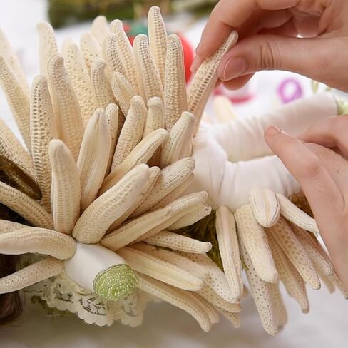 Mixed Media Art Sculpture with Textiles & Starfish | One-of-a-Kind Handmade Piece in Saudi Arabia