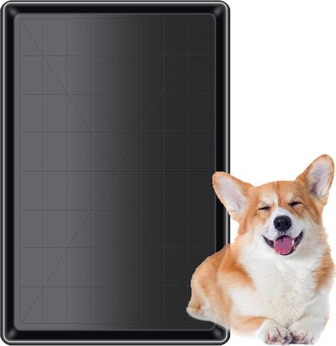 علبة بديلة لقفص الكلاب، قاعدة بلاستيكية متوسطة، 42 بوصة، أسود، مقاومة للماء in Kuwait