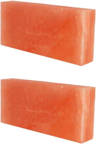 Himalayan Salt Lick Block for Horses, Deer-, Goats, Cattles & Cows | Pack of 2, Pink Salt Licks for Animals, Licking Salt Brick Packed with Minerals in Saudi Arabia