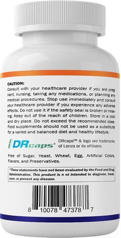 Vitamatic Lactobacillus Gasseri - 12 مليار لكل كبسولة DR - 60 عددًا - دعم الجهاز الهضمي - مصنوع من ألياف الإنولين البريبايوتيك in Saudi Arabia