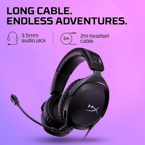Hyperx Cloud Jet-سماعة ألعاب لاسلكية مزدوجة ، 2.4 جيجا هرتز دونجل ، بلوتوث 5.3 ، الكمبيوتر الشخصي ، PS5 ، الهاتف المحمول ، USB-A-الأزرق الفاتح in Saudi Arabia