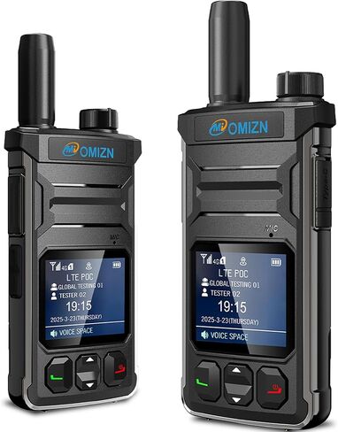 T6 Ultra-Slim Global Walkie Talkie Unlimited Range Over 4G LTE, AES-256 Encrypted PoC Two Way Radio for Security, Family, Outdoor, Business in Kuwait