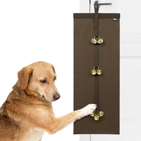 Anti-Scratch Dog Door Bell - Adjustable Puppy Potty Training Bells, Hanging Doorbell to Protect Doors & Trim in Saudi Arabia