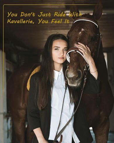 Kavallerie Pro Overreach Horse Bell Boots, Neoprene Pair for Training & Trail Riding in Kuwait