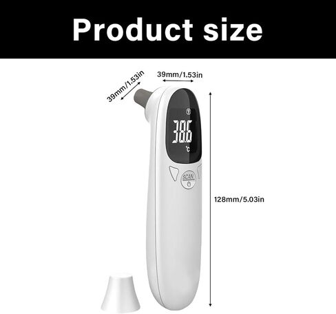 NonContact Animal Thermometers for Dogs Cats Fast Reading Rechargeable USB Charging Environment Temperature Monitor Portable Pet Thermometers for Cats Dogs in Saudi Arabia