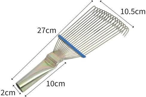 Horse Hair Grooming Comb Rake Livestock Brush for Cattle Cow Animal Cleaning Supplies Hair Remover- S in Saudi Arabia