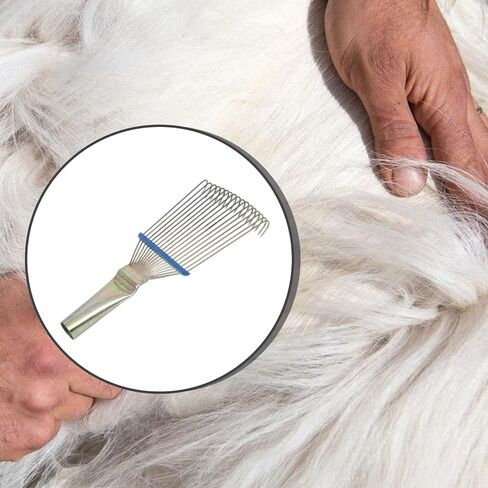 Horse Hair Grooming Comb Rake Livestock Brush for Cattle Cow Animal Cleaning Supplies Hair Remover- S in Saudi Arabia