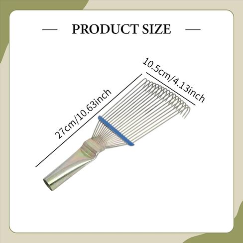 Horse Hair Grooming Comb Rake Livestock Brush for Cattle Cow Animal Cleaning Supplies Hair Remover- S in Saudi Arabia