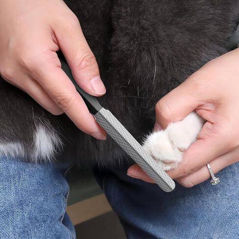 Dog Nail Clippers,Dog Nail Trimmers for Small Medium Dogs and Cats - Professional Grooming Tool with Safety Lock, Sharp Stainless Steel Blade Prevents Splitting，Includes Nail File (Purple-mini) in Saudi Arabia