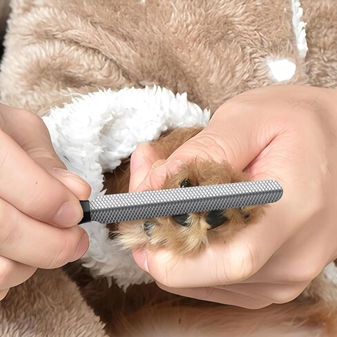 Dog Nail Clippers,Dog Nail Trimmers for Small Medium Dogs and Cats - Professional Grooming Tool with Safety Lock, Sharp Stainless Steel Blade Prevents Splitting，Includes Nail File (Purple-mini) in Saudi Arabia