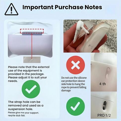 Original Design Music Drip Compatible AirPods Case, Compatible with AirPods Pro 1/2, Liquid Silicone Anti Fall Protective Cover with Lanyard (AirPods Pro 1/2) in Saudi Arabia