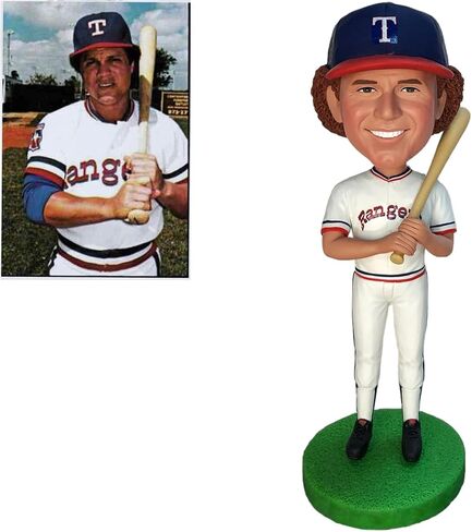 Bobblehead المخصصة، تخصيص كامل الجسم للاعبي البيسبول، دمى Bobblehead المصنوعة يدويًا، تماثيل مخصصة بناءً على الصور، أفضل هدية لشخص ما in Saudi Arabia