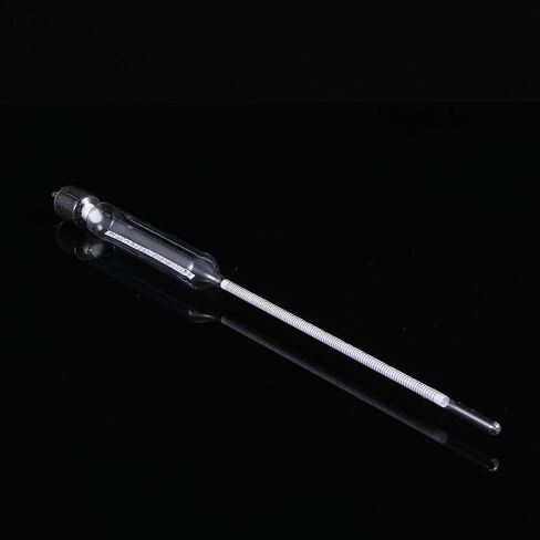 TEHAUX 2Pcs Glass Hydrometer Float Specific Gravity Densitometer for Aquarium Fish Tank Water Testing with Automatic Temperature and Mineral Content Measurement in Saudi Arabia