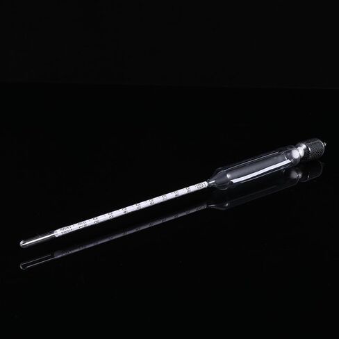 TEHAUX 2Pcs Glass Hydrometer Float Specific Gravity Densitometer for Aquarium Fish Tank Water Testing with Automatic Temperature and Mineral Content Measurement in Saudi Arabia