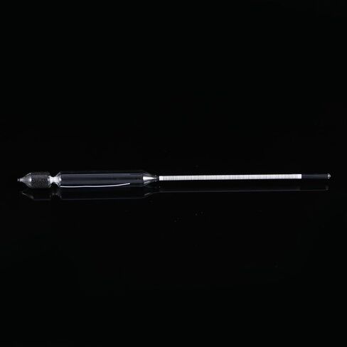 TEHAUX 2Pcs Glass Hydrometer Float Specific Gravity Densitometer for Aquarium Fish Tank Water Testing with Automatic Temperature and Mineral Content Measurement in Saudi Arabia