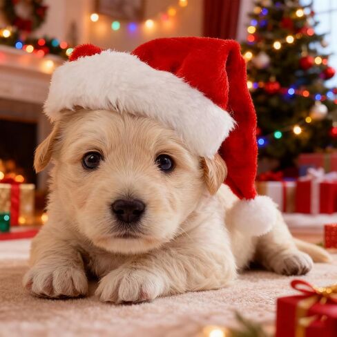 Dog Chrismas Santa Hat for Dog Hats Cat Christmas Outfit Pet Chrismas Costume in Saudi Arabia