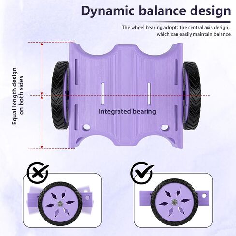 Adjustable Guinea Pig, Rabbit and Hamster Wheelchair for Back Legs Mobility Aid, Soft TPU Tires with Raps (Small) in Saudi Arabia