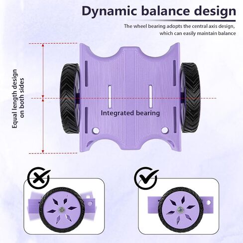Adjustable Guinea Pig, Rabbit and Hamster Wheelchair for Back Legs Mobility Aid, Soft TPU Tires with Raps (Small) in Saudi Arabia