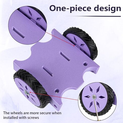 Adjustable Guinea Pig, Rabbit and Hamster Wheelchair for Back Legs Mobility Aid, Soft TPU Tires with Raps (Small) in Saudi Arabia