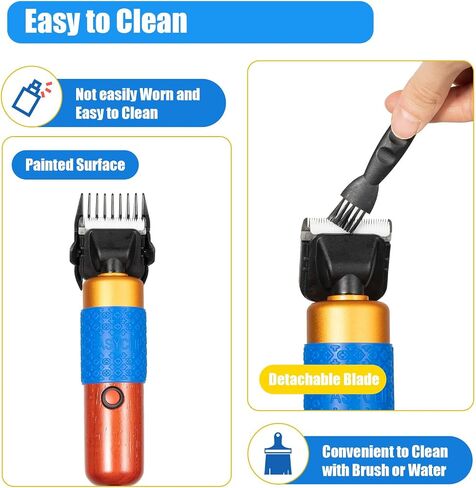 9.4 Ft Sheep Shears, 36w Electric Animal Shearing Machine with Replaceable Blades/Limit Comb for Dogs Cat Goat Alpaca, Llamas, Angora Rabbits Shearing Hand Piece Cutter Livestock Pet Supplies in Saudi Arabia