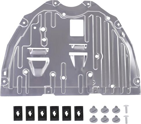 واقي درع دفقة المحرك متوافق مع Honda CR-V CRV EX EX-L 1.5L 2017-2022 تحت غطاء غطاء المحرك، استبدال البراغي مع التثبيت 74112TLAA01 74112-TLA-A01 in Saudi Arabia
