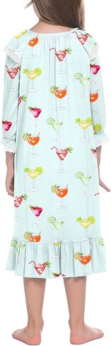 Ekouaer Girl's Soft Princess Nightgowns Sleep Shirt in Kuwait