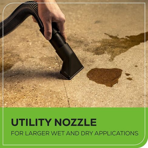 Greenworks 24V Brushless 3 Gallon Cordless Wet/Dry Shop Vacuum with with Hose, Crevice Tool, Floor Nozzle, 4.0Ah Battery and Charger Included in Saudi Arabia