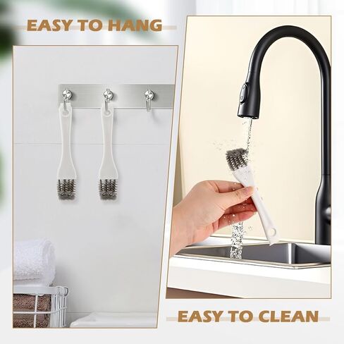 Bird Cage Brush Long Handle Shovel Cleaner, 2 pcs Bird Droppings Cleaning Brush for Parrot Pet Cages and Perch, Birdcage Cleaning Tool Accessories Supplies(COLOR:White) in Kuwait